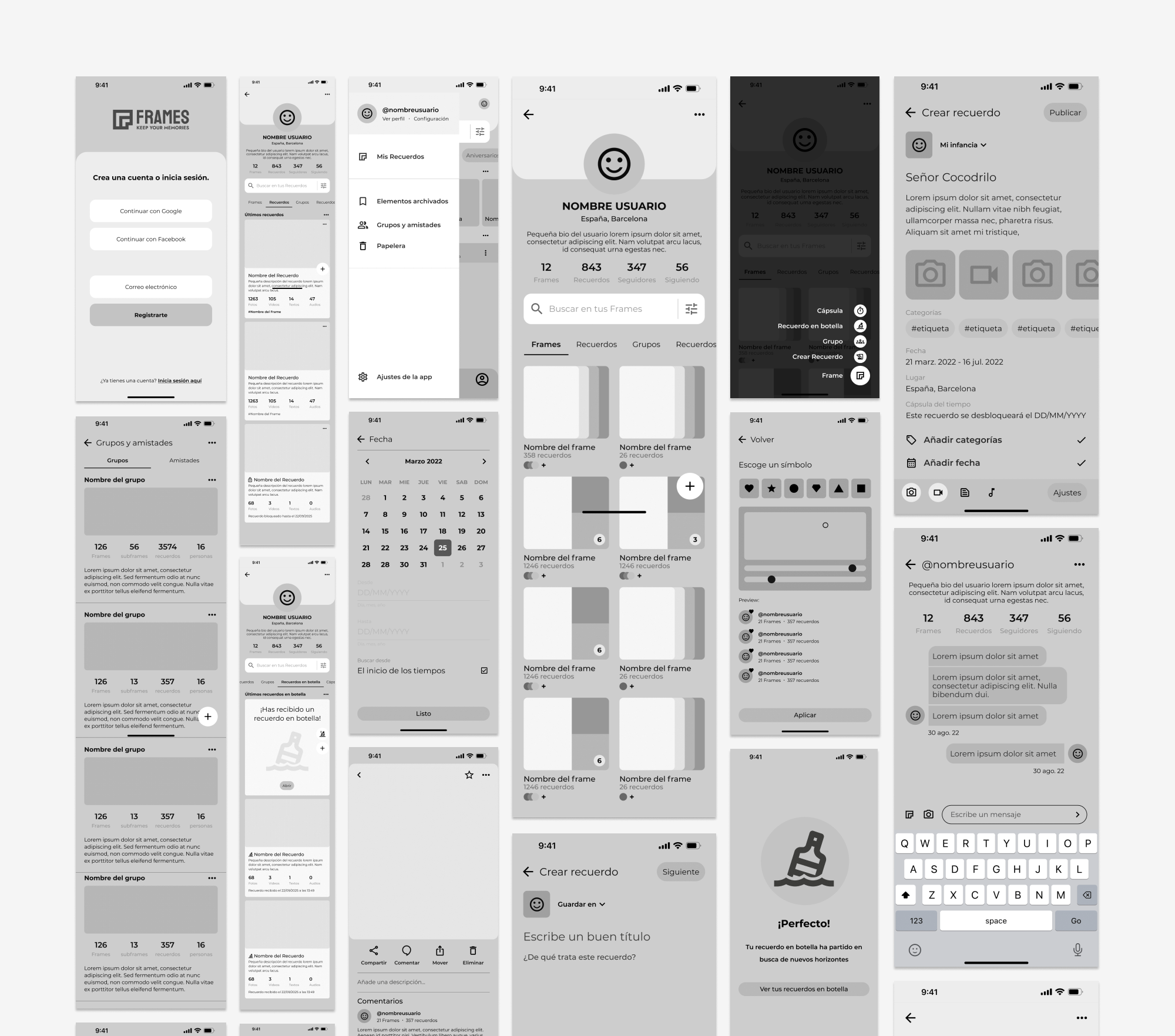 Wireframes