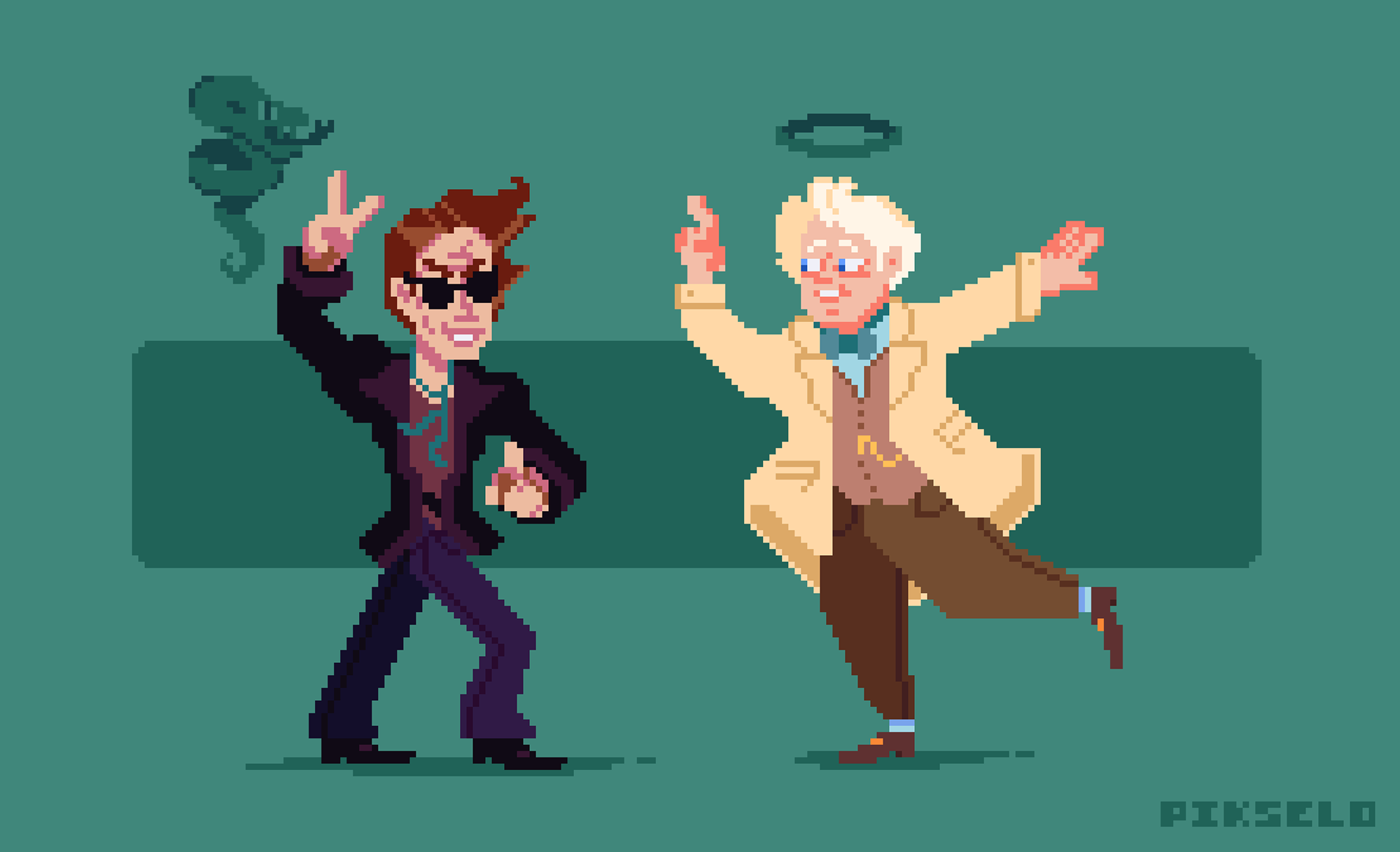 Aziraphale and Crowley