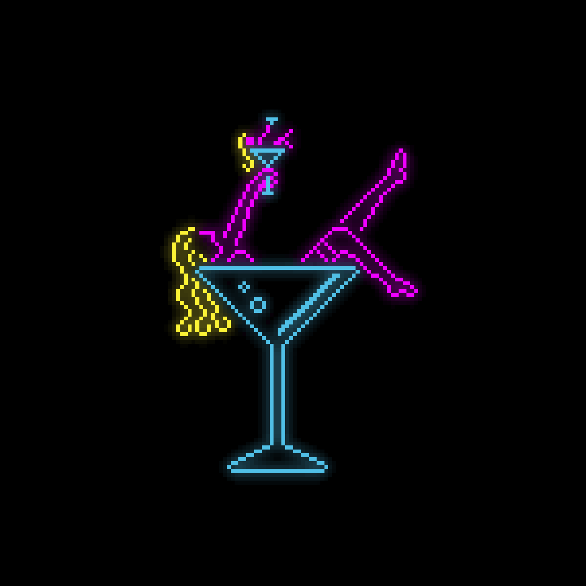 The Twins Neon Sign Design